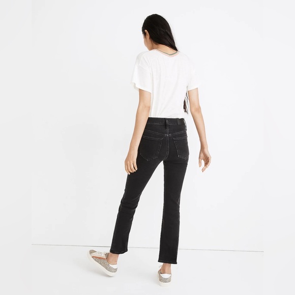 Madewell Cali Demi Boot Jeans - Starkey Wash - Picture 2 of 11